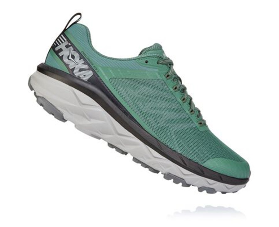 Trail Shoes Mens - Hoka One One Challenger ATR 5 - Green - VYCAMEP-31